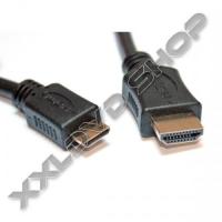 OMEGA OCHB43M KÁBEL HDMI - MINIHDMI V.1.4 FEKETE 3M 41683