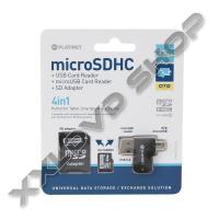 PLATINET 32GB MICRO SD 4-IN-1  (MICRO SD MEMÓRIAKÁRTYA + ADAPTER + OTG + OLVASÓ)