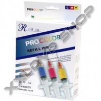 PROCOLOR LEXMARK SZINES TÖLTŐ SZETT