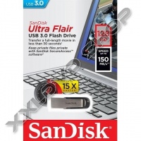 SANDISK ULTRA FLAIR 128GB PENDRIVE USB 3.0