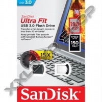 SANDISK CRUZER ULTRA FIT 128GB PENDRIVE USB 3.0 (150 MB/S)