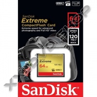 SANDISK EXTREME 64GB COMPACT FLASH UDMA7 MEMÓRIAKÁRTYA