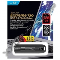 SANDISK EXTREME GO 128GB PENDRIVE  USB 3.0 (200R/150W MB/S)