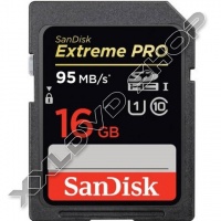 SANDISK EXTREME PRO 16GB SDHC MEMÓRIAKÁRTYA 4K UHS-I U3 CLASS 10 (95/90 MB/S)