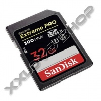 SANDISK EXTREME PRO 32GB SDHC MEMÓRIAKÁRTYA 4K UHS-I U3 CLASS 10 (280R/250W MB/S)