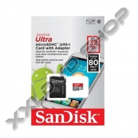 SANDISK ULTRA 32GB MICRO SDHC MEMÓRIAKÁRTYA UHS-I ANDROID CLASS 10 + ADAPTER