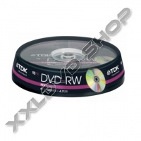 TDK DVD-RW 4,7GB 4X LEMEZ - CAKE (10)