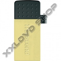 TRANSCEND 16GB USB 2.0 PENDRIVE JETFLASH 380 OTG ARANY 