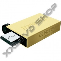 TRANSCEND 32GB USB 2.0 PENDRIVE JETFLASH 380 OTG ARANY 