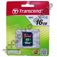 TRANSCEND 16GB SDHC MEMÓRIAKÁRTYA CLASS 4