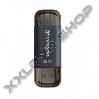 TRANSCEND 32GB USB 3.1 LIGHTNING PENDRIVE JETDRIVE GO 300 FEKETE