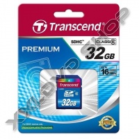 TRANSCEND 32GB SDHC MEMÓRIAKÁRTYA CLASS 6