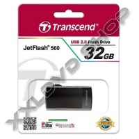 TRANSCEND 32GB USB 2.0 PENDRIVE JETFLASH 560 FEKETE