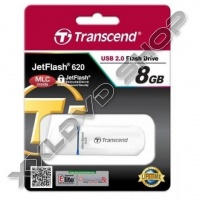 TRANSCEND 8 GB USB 2.0 PENDRIVE JETFLASH 620 ELITE FEHÉR 