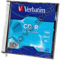 VERBATIM CD-R LEMEZ - SLIM TOKBAN (1)