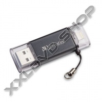 VERBATIM ISTORE N GO DUAL 64GB PENDRIVE - USB 3.0 ÉS LIGHTNING CSATLAKOZÓVAL, APPLE IPHONE ÉS IPAD K