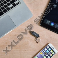 VERBATIM ISTORE N GO DUAL 64GB PENDRIVE - USB 3.0 ÉS LIGHTNING CSATLAKOZÓVAL, APPLE IPHONE ÉS IPAD K