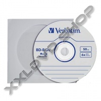 VERBATIM BD-R DL 6X 50 GB  BLU-RAY LEMEZ - PAPIRTOKBAN (1)