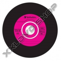 VERBATIM CD-R AZO DATA VINYL 52X LEMEZ - SLIM TOKBAN (10)