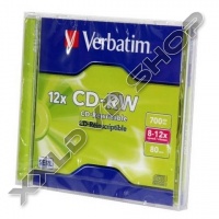 VERBATIM CD-RW 12X LEMEZ - NORMÁL TOKBAN (1)
