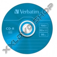 VERBATIM CD-R 52X 700MB AZO SZÍNES LEMEZEK - SLIM TOKBAN (10)