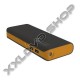 PLATINET POWER BANK 13000MAH + MICROUSB CABLE + TORCH BLACK/ORANGE [42898]