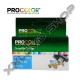 PROCOLOR CANON PC-521C CHIP CIÁN UTÁNGYÁRTOTT TINTAPATRON