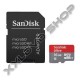 SANDISK ULTRA 16GB MICRO SDHC MEMÓRIAKÁRTYA UHS-I CLASS 10 + ADAPTER