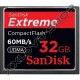 SANDISK EXTREME 32GB COMPACT FLASH MEMÓRIAKÁRTYA