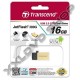 TRANSCEND 16GB USB 2.0 PENDRIVE JETFLASH 380 OTG ARANY 