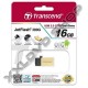 TRANSCEND 16GB USB 2.0 PENDRIVE JETFLASH 380 OTG ARANY 