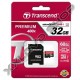 TRANSCEND 32GB MICRO SDHC MEMÓRIAKÁRTYA UHS-I CLASS 10 (60 MB/S) + ADAPTER