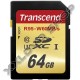 TRANSCEND 64GB SDXC MEMÓRIAKÁRTYA CLASS10 UHS-I U3 