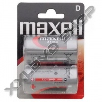 MAXELL LR20 2PK BLISTER