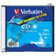 VERBATIM CD-R 52X LEMEZ - SLIM TOKBAN (20)